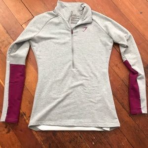 Gymshark 3/4 zip up